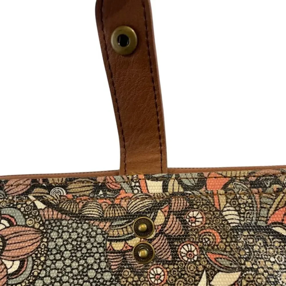 Sakroots Women's Large Siena Artist Circle Crossbody Bag. - Picture 5 of 8